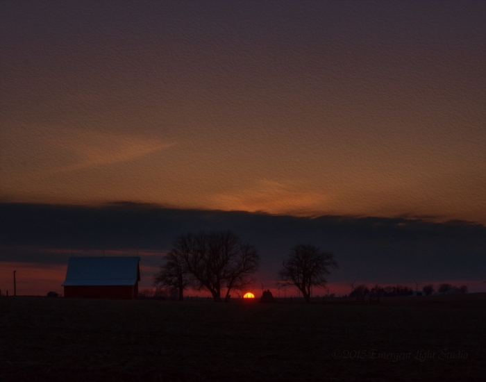 Sunset on the Prairie