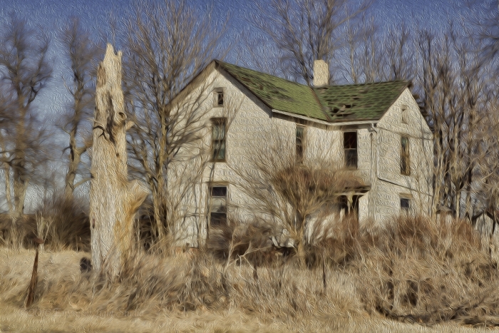 Abandoned Prairie House