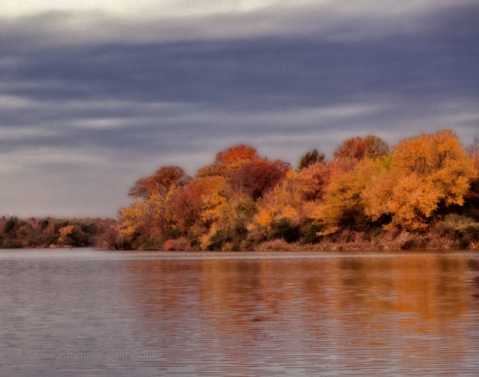 Autumn on a Prairie River
