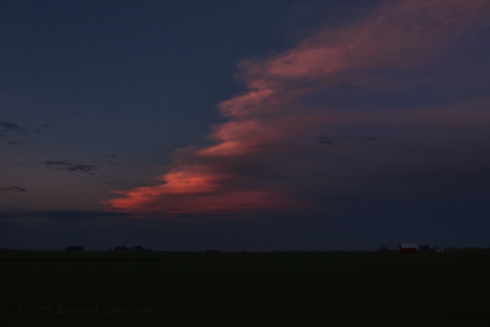 Nightfall on the Prairie