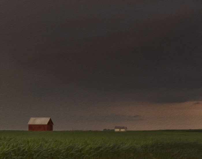 Passing Storm on a Prairie Afternoon