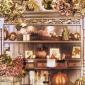 Shelves with Pretty Fall Things
