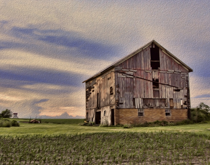 Old Barn on the American Prairie