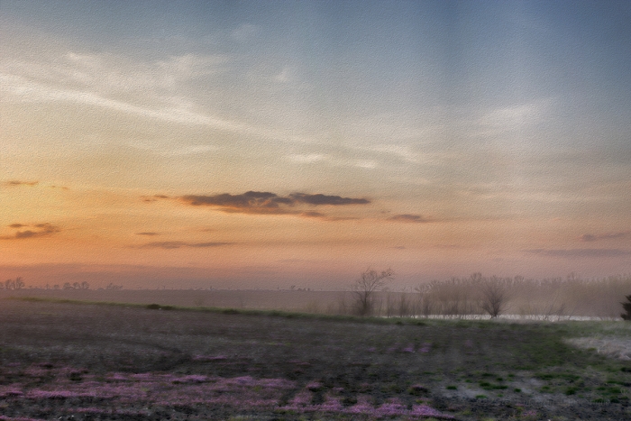 Prairie Spring Sunset