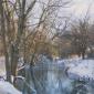 Winter Afternoon at a Prairie Creek